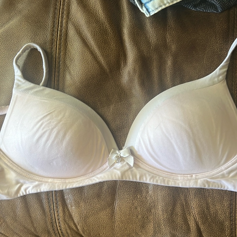 VS body by secret no wire bra, 32B, great condition, light pink and purple